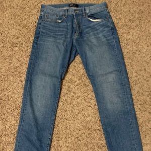 Gap slim blue jeans